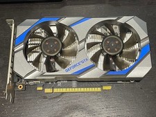 NVIDIA GTX 1050 Ti 4GB GDDR5 OC Dual Fan Graphics Card Used