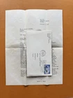 Canada 1955 FDC +Canada's First Flight Golden Jubilee#383 +Long Stamp Dealer LTR