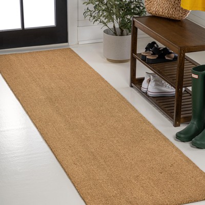 CHG100A-34 Peater Classic Casual Commerical Natural Coir Light Brown 3 ft. x ...