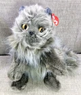 TY Classic “Smokey” Persian Grey Cat Plush/ Stuffed Animal w Tag-Vintage 1999