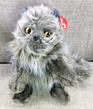 TY Classic  Smokey  Persian Grey Cat Plush/ Stuffed Animal w Tag-Vintage 1999