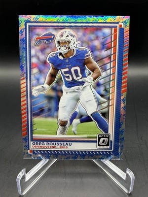 2025 Panini Donruss Optic - Greg Rousseau #88 Rocket Prizm