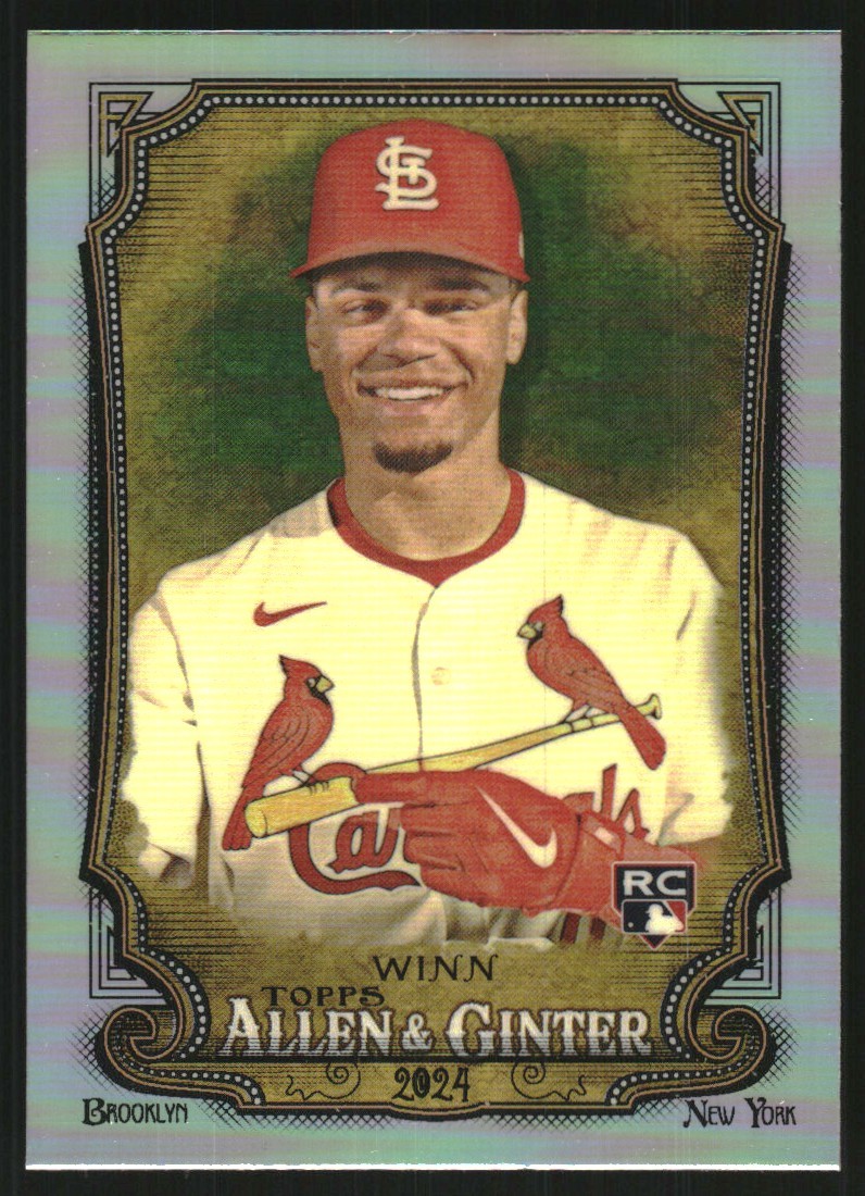 2024 Topps Allen and Ginter Chrome Refractors #24 Masyn Winn - BB
