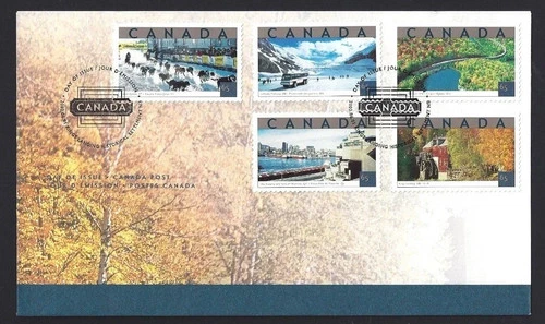 CANADA 2002 TOURIST ATTRACTIONS FIRST DAY COVER !! M144