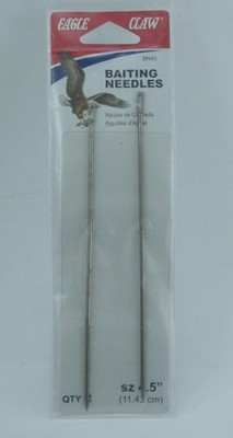 Eagle Claw BN45 Sewing Baiting Needle 4.5'' 2CT