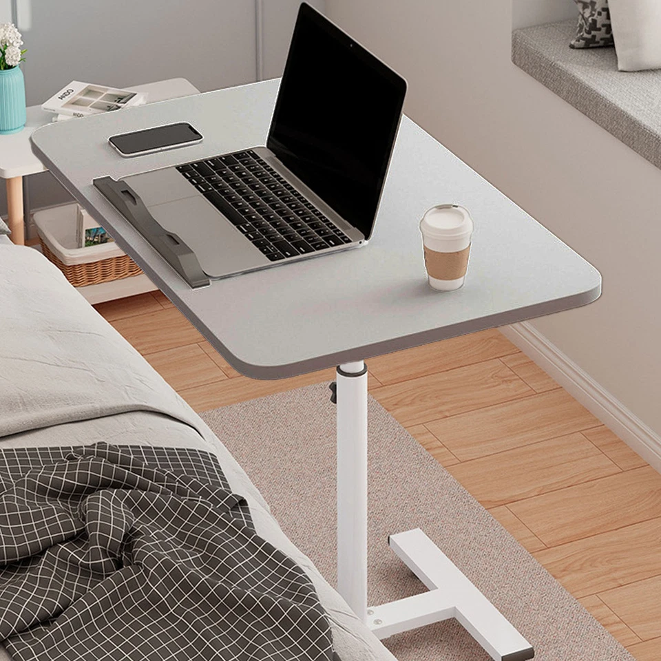 (Grau)Mobiler Laptop-Computer-Schreibtischwagen Mobiler Rollender Laptop-Wage E - Bild 3 von 4