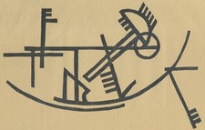László Moholy-Nagy - Komposition - Linolsch...