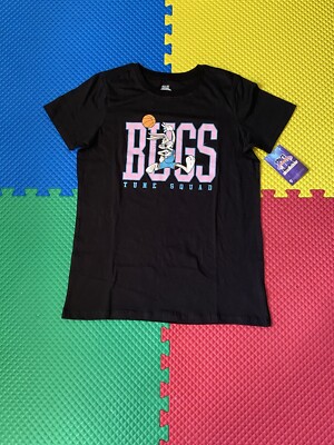 Space Jam Bugs tune squad girl T-Shirt size L