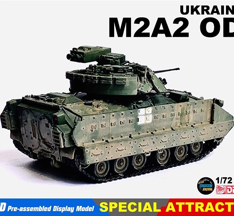 Dragon 1/72 M2A2 Bradley Infantry Fighting Vehicle Ukraine