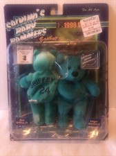 VINTAGE 1999 SALVINOS BABY BAMMERS KEN GRIFFEY JR EDGAR MARTINEZ PLUSH BEARS NEW