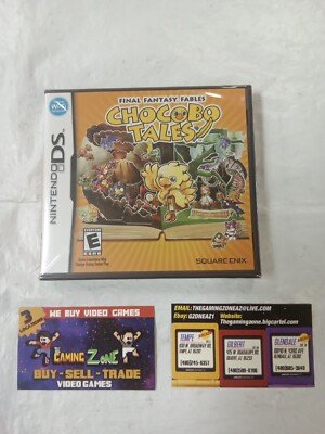 (SEALED!) Nintendo DS Final Fantasy Fables Chocobo Tales