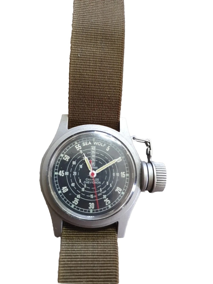 Orologio Militare Sea Wolf Charles Chevignon Quartz 1987 | eBay