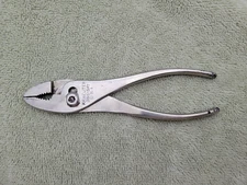Vintage 1950's Kraeuter Slip Joint Pliers  #356-5 1/2" Forged Steel Made in USA