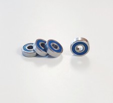 4x FoRally Ball Bearing 6802 2RS Blue, 15x24x5, Set of 4 oiled