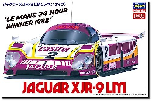 Hasegawa 1/24 Scale Jaguar XJR-9LM Le Mans Type Plastic Model Kit 20654