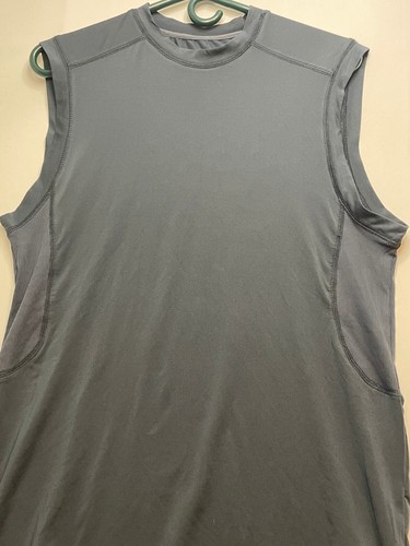 Balance Collection tank top shirt mens small Dry Wik sleeveless gray blue - 第 5/8 張圖片