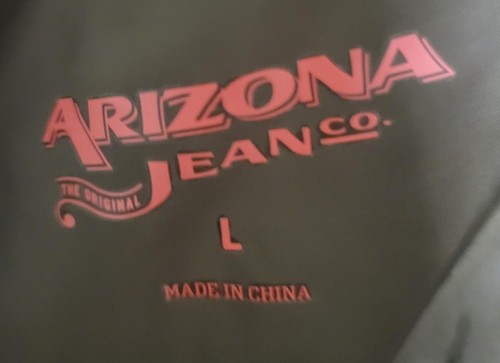 Arizona Jean Co Men's Green Camo Pattern Zip Up Vest Size L - Picture 4 of 4