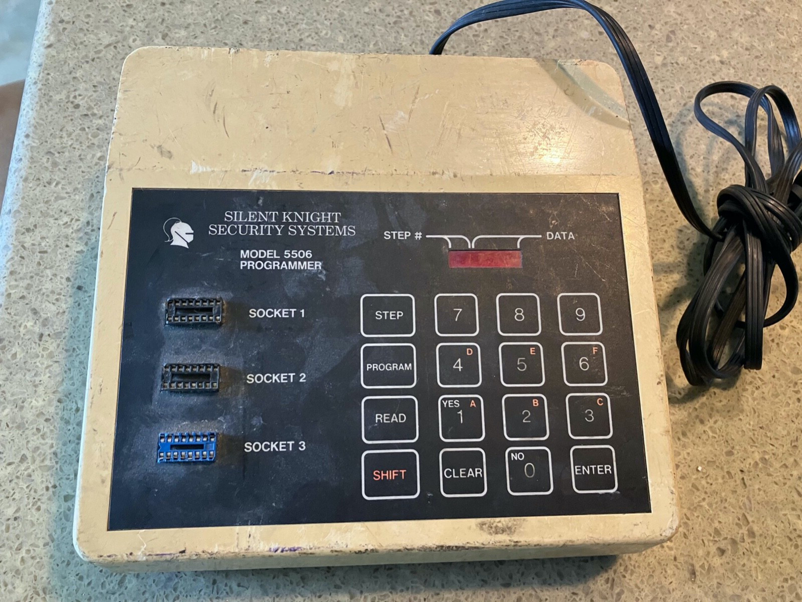 S L1600 Parts - 5506 silent knight fire alarm equipment security programmer
