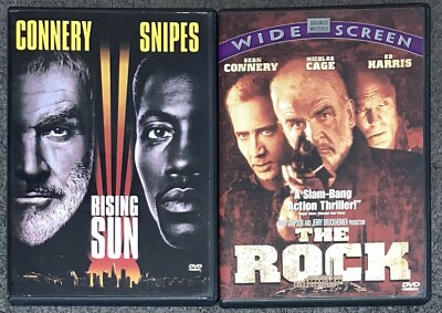 Rising Sun 1993/The Rock 1996 DVD Sean Connery Double Feature | eBay 