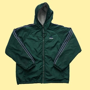 adidas green reversible jacket