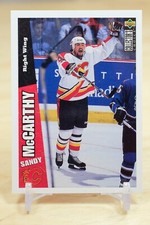 1996-97 UD Collector's Choice Base #43 Sandy McCarthy - Calgary Flames
