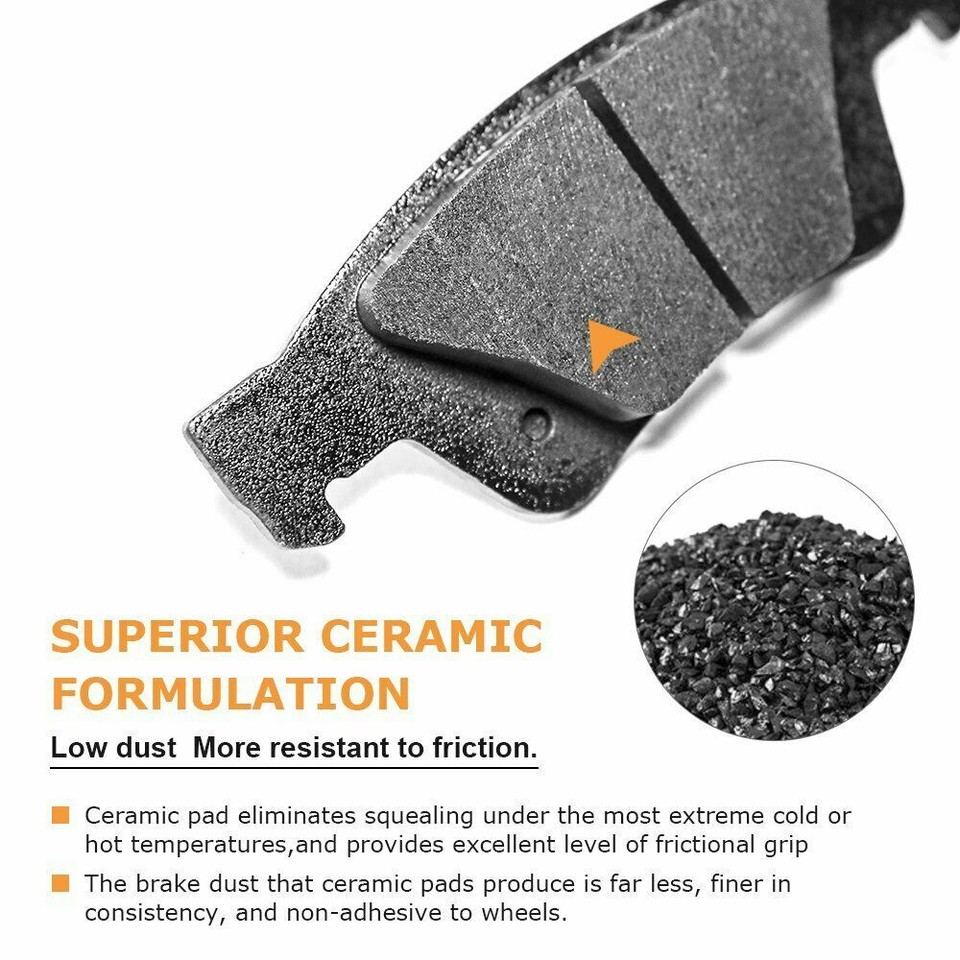 Front &amp; Rear Ceramic Brake Pads For Infiniti JX35 QX60 Nissan
