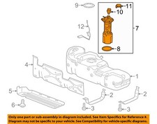 GM OEM 14-18 Sierra 1500 Fuel System Fuel System Components-Fuel Pump 13513409