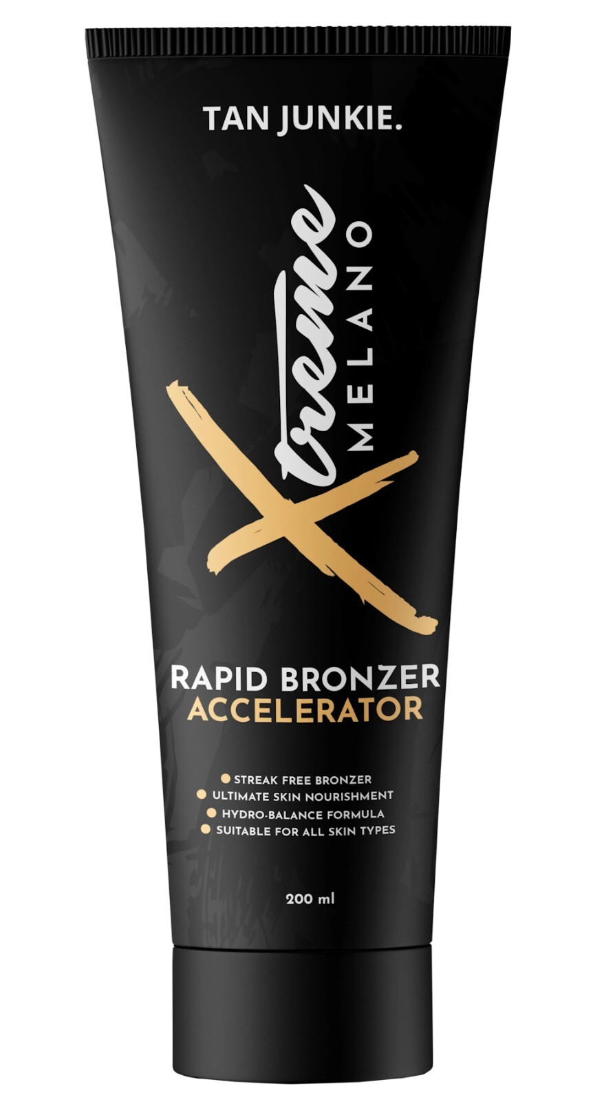 Tan Junkie XTREME MELANO RAPID BRONZER ACCELERATOR For All Skin Types 200ml