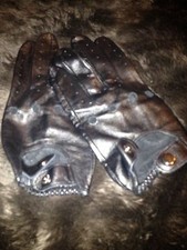 leather driving gloves