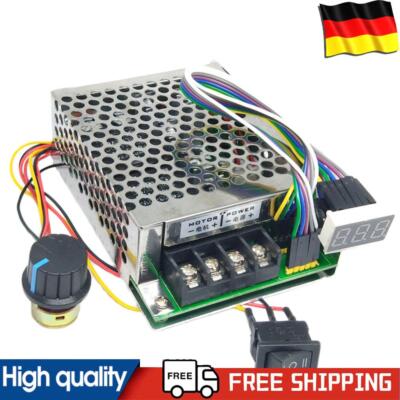 PWM DC Motor Speed Controller 0 -100% DC 10 -55V Input MAX 60A 12V 24V 36V 48V