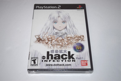 .hack Infection Part 1 Playstation 2 PS2 Video Game New Y-Fold Shrinkwrap