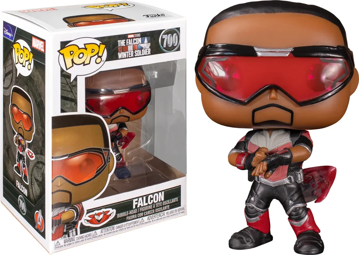 Funko Pop! Marvel: The Falcon and The Winter Soldier - Falcon Vinyl Figure #700