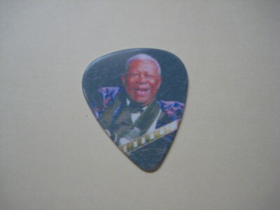 B.B. BB King Lucille Purple Logo Guitar Pick Rare #4