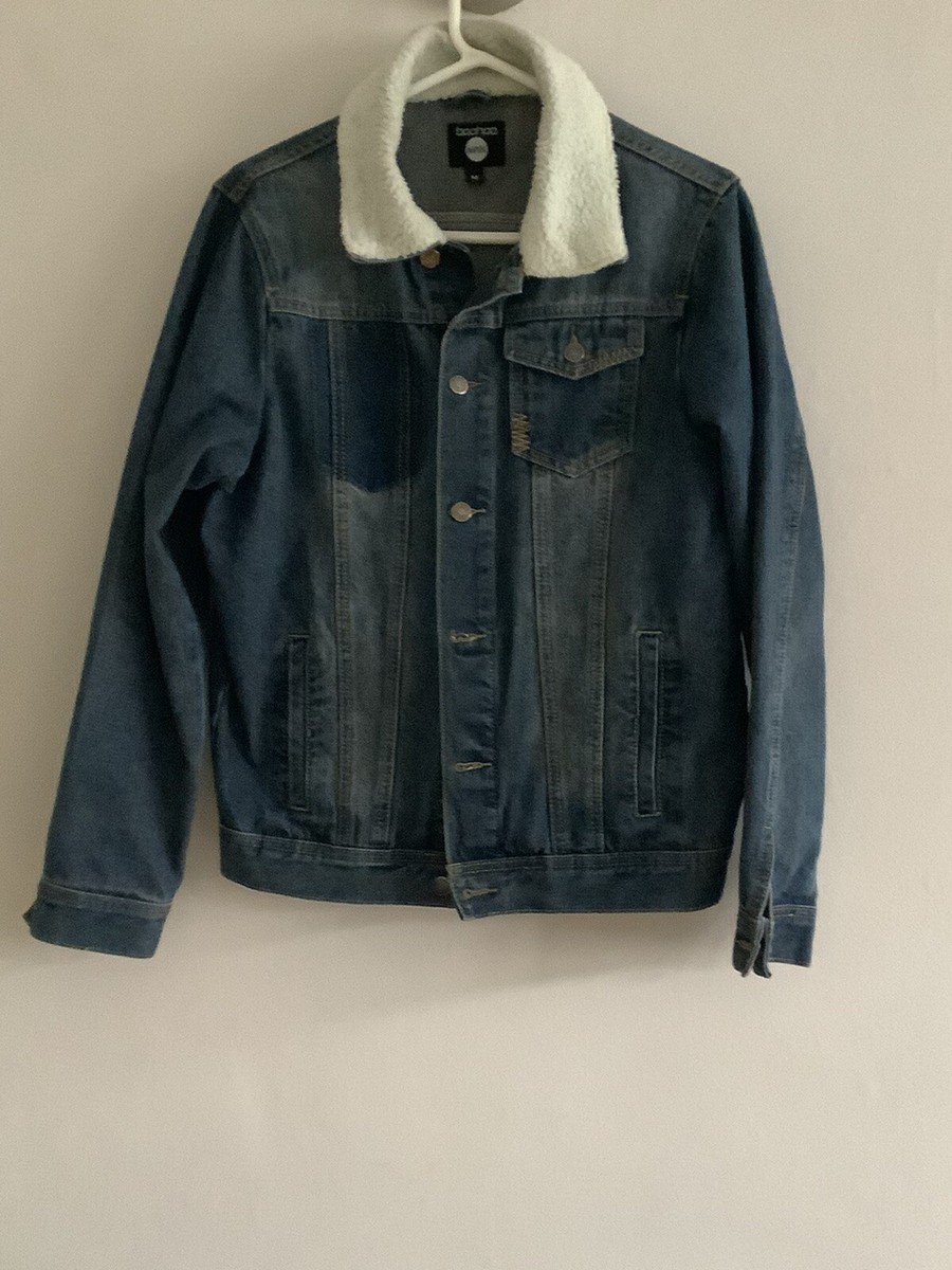 Denim Jacket Boohoo Men Jacket Boohoo Man Jacket Denim