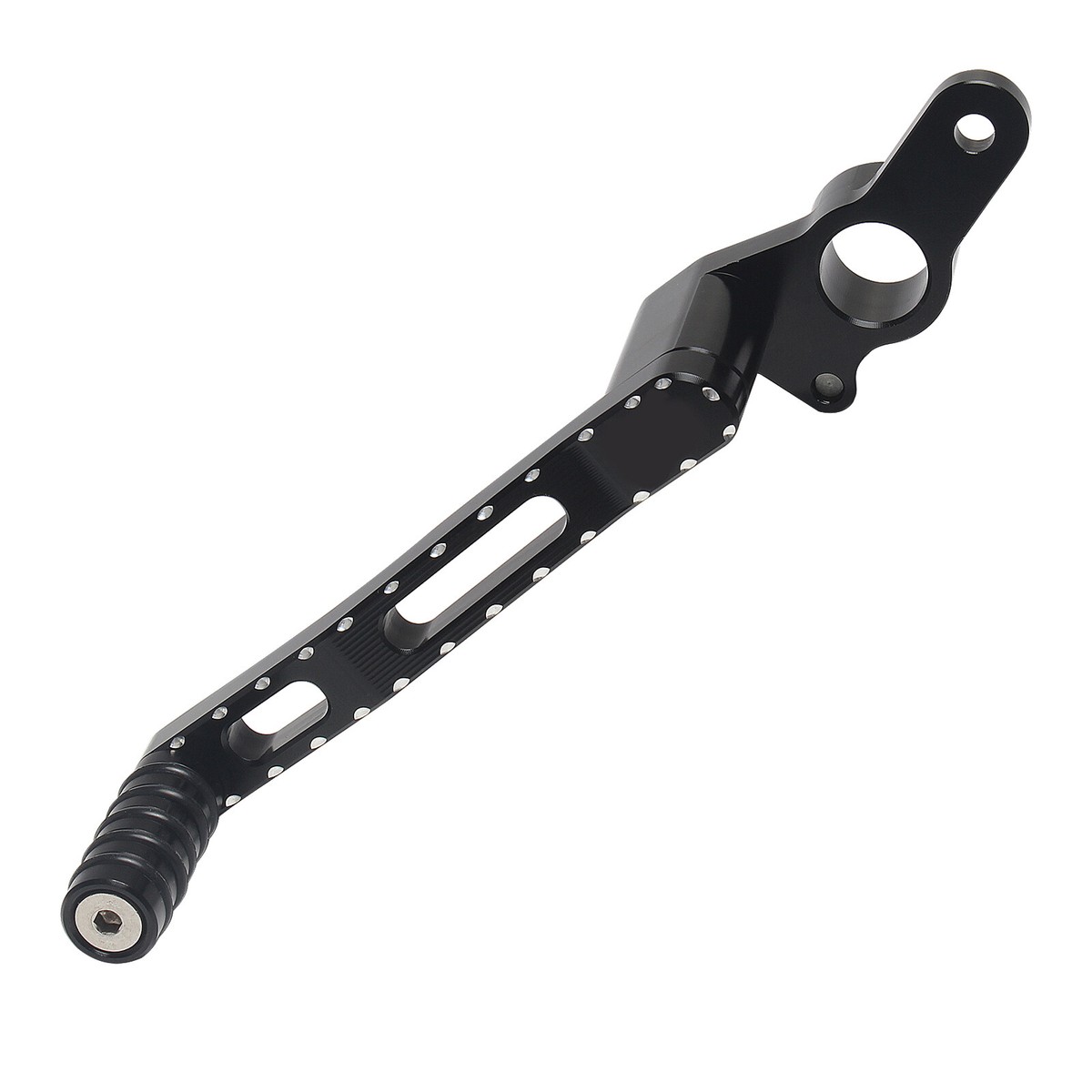 Rear Brake Pedal & Shift Lever – For Suzuki Hayabusa GSX1300R 1999-2020 – Black Anodized - View #3