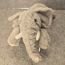Gray Elephant Plush FAO Schwarz Stuffed Animal Toy F•A•O Grey