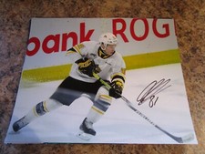 Max Namestnikov SIGNED 8X10 GLOSSY PHOTO VANCOUVER CANUCKS (A) SARNIA STING
