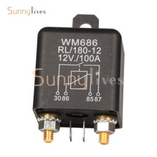 12V/24V 100A/200A 4Pin Automotive Relay Normally Open Switch Relay For Auto Boat