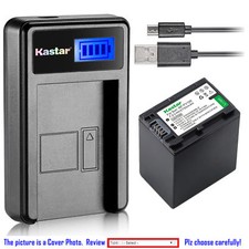 NP-FV100 Battery or LCD Charger for Sony HDR-CX300 CX305 CX320 CX330 CX330E