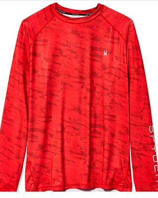 spyder swim rash guard long sleeve