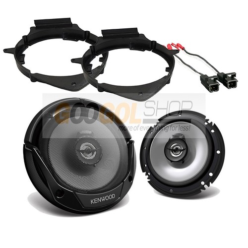 Kenwood 300W Car or Truck Speakers for Front or Rear Doors with