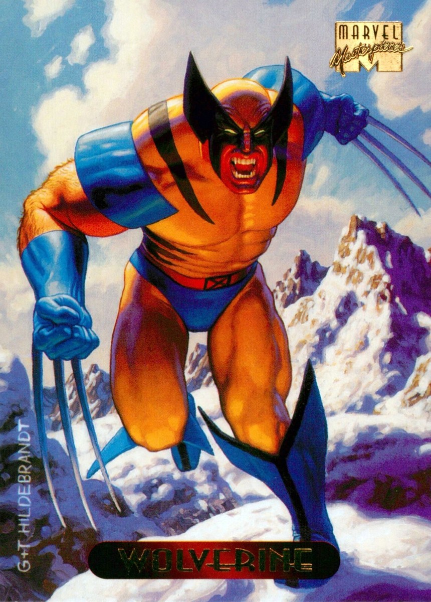 1994 MARVEL MASTERPIECES Card WOLVERINE | eBay