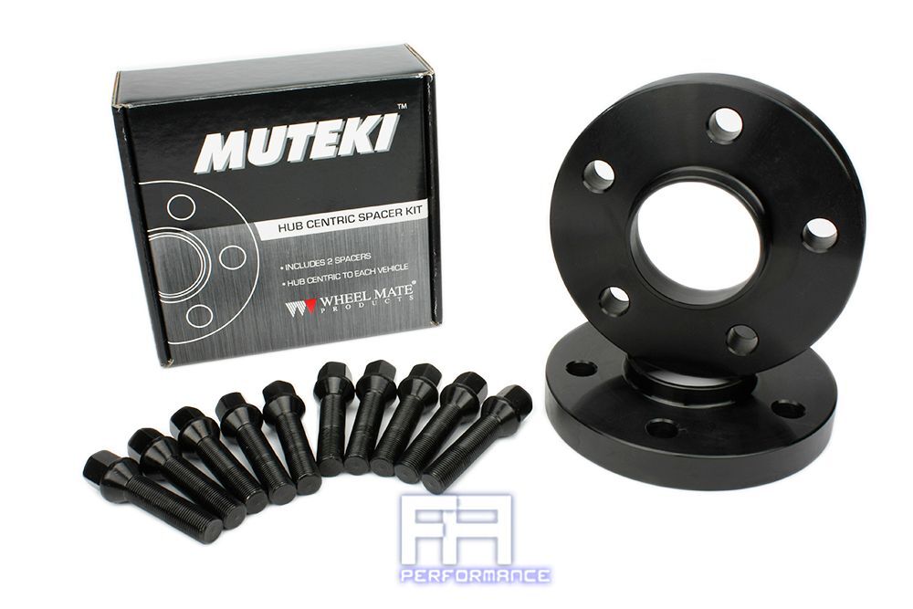 Muteki 17mm Hub Centric Wheel Spacer 5x112 66.56mm + 14x1.25
