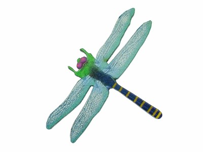 Libellula Spilla Miniblings Laserprint Lc Spilla Legno Animale Insetto Blu Ebay