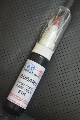 TOUCH UP CAR PAINT 20ML PEN FOR SUBARU DARK GREY 61K | eBay