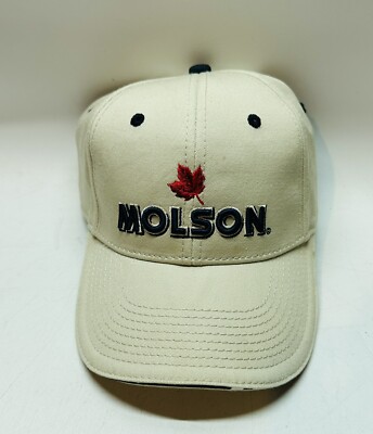 MOLSON *  RARE SAMPLE Adjustable V-BACK Trucker / Baseball HAT/CAP by THE GAME