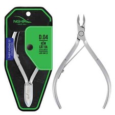 Nghia Stainless Steel Cuticle Nippers Single Spring D-04 Jaw 14 or 16 