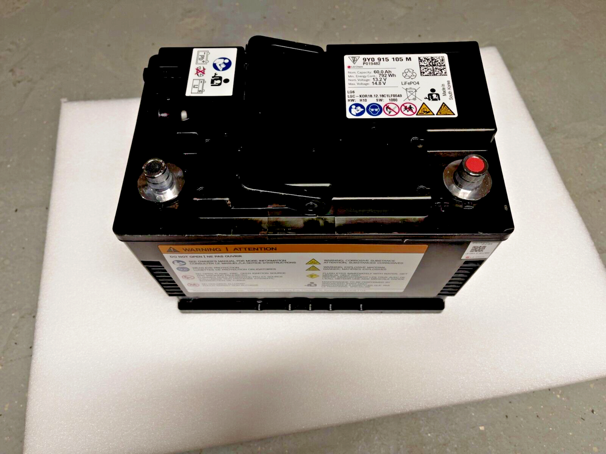 Porsche Cayenne 992 lithium battery 9Y0915105 Good Condition Ready