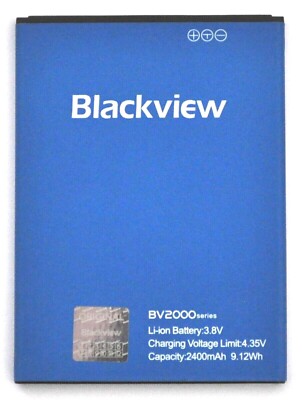 OEM BLACKVIEW BV2000S REPLACEMENT BATTERY BV2000series 2400mAh 9.12Wh 3.8V