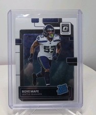 2022 Donruss Optic Rated Rookie Boye Mafe #263 (RC) Seattle Seahawk NFL Football